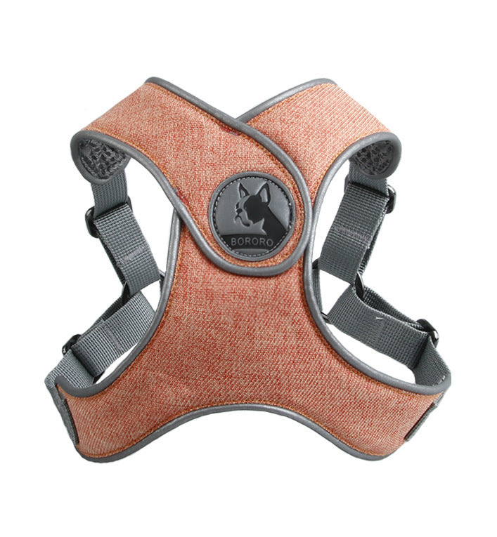 Teddy breathable puppy chest strap