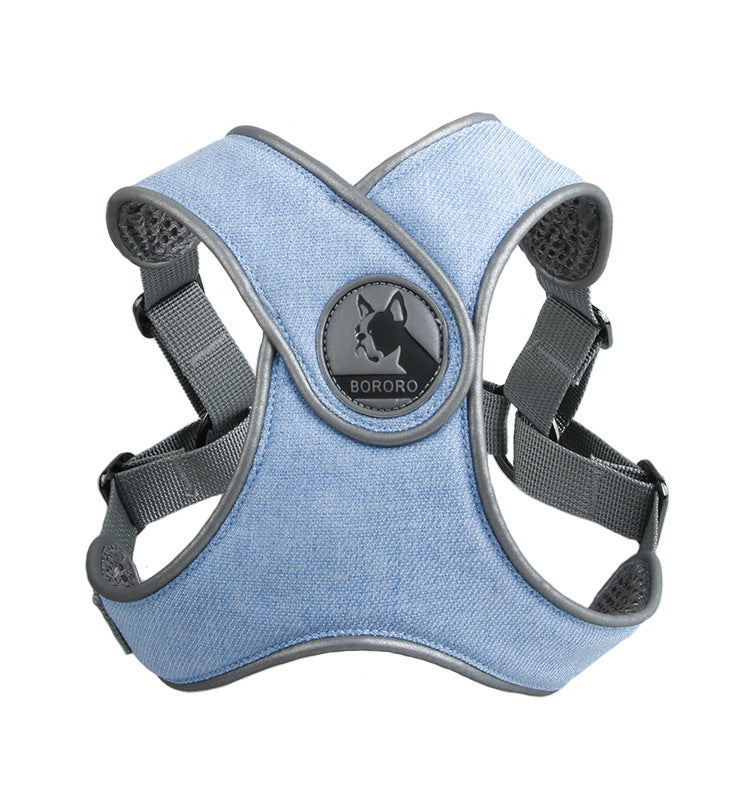Teddy breathable puppy chest strap