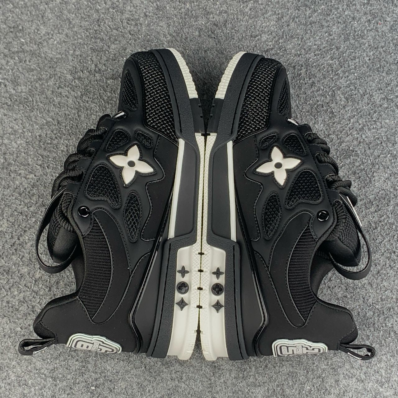 LV Skate Sneaker 'Black White'