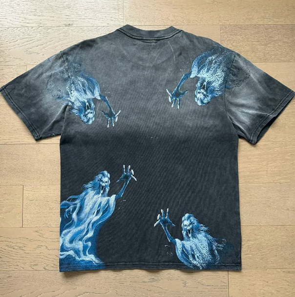 Vale Forever VALE Devil Graphic Washed Vintage Tee
