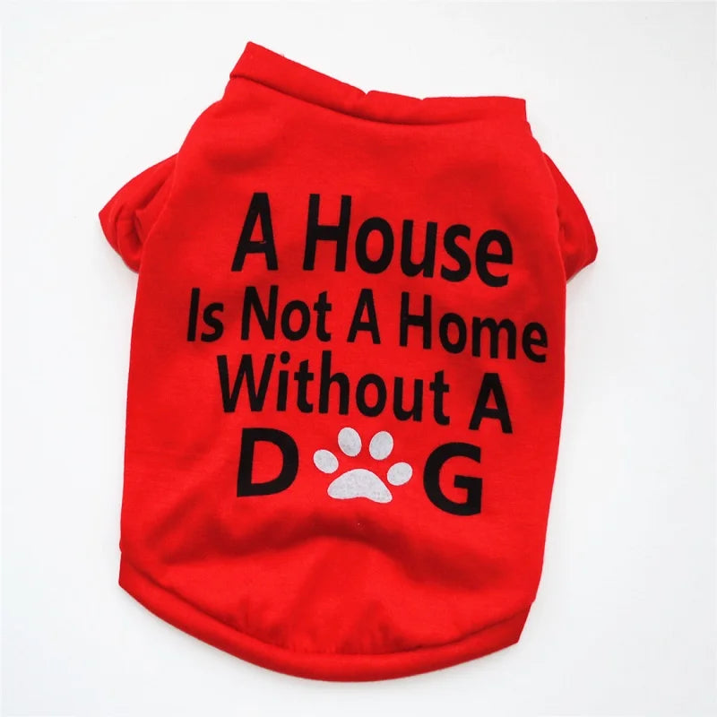 Fashionable pet clothes cute dog vest shirt dog costume cats clothes Corton puppies small dog pet clothes costume Ropa Perro