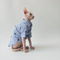 Thin Cotton Shirt Breathable Refreshing Sphinx Hairless Cat German