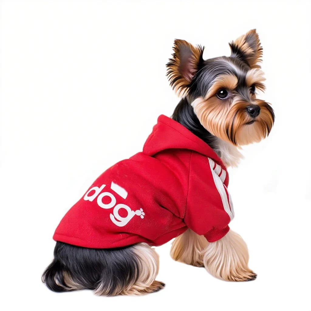 Pet Sports Costumes, Dog Hoodies Puppy Sweatshirts Spring Autumn Clothes for Small Medium Large Dogs Yorkie Bulldog Pitbull