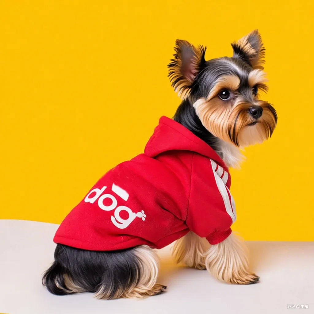 Pet Sports Costumes, Dog Hoodies Puppy Sweatshirts Spring Autumn Clothes for Small Medium Large Dogs Yorkie Bulldog Pitbull