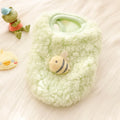 Newborn Cat Kitten Velvet Clothing Winter Warm Little Pet Sweater for Small Animals Bunny Pullovers Clothes Teacup Poodle XXXS