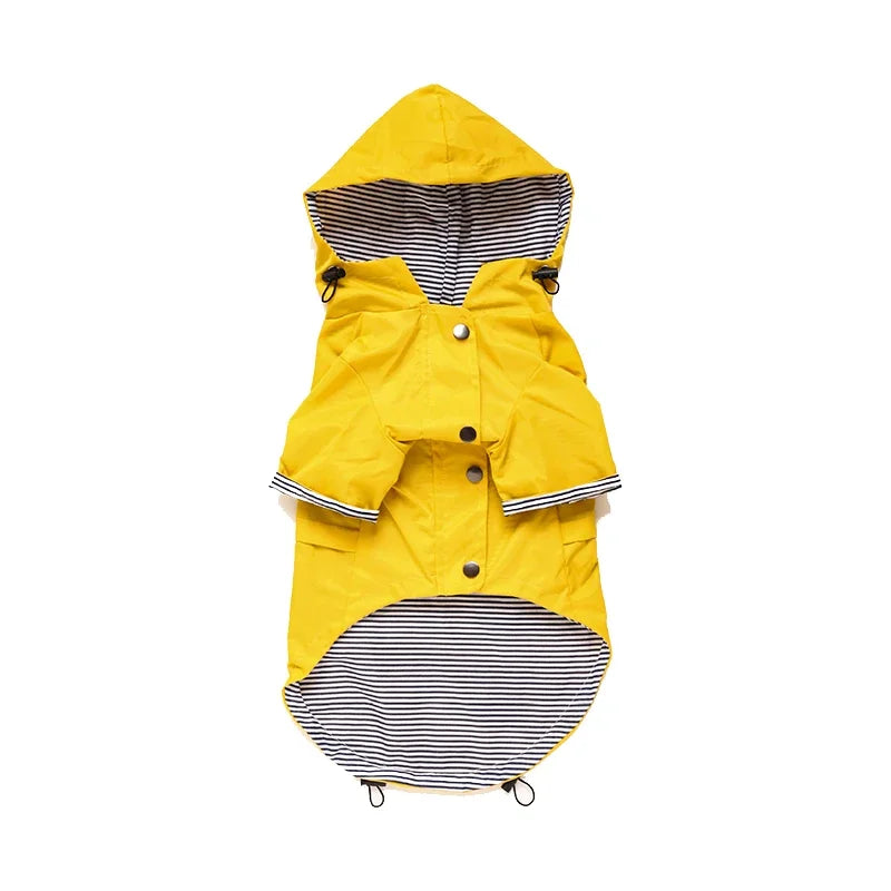 Pet Dog Clothes for Small Medium Dogs Waterproof Puppy Raincoat Fashion Cool Dog Jacket Coat Windproof Dogs Outfit Pet Supplie
