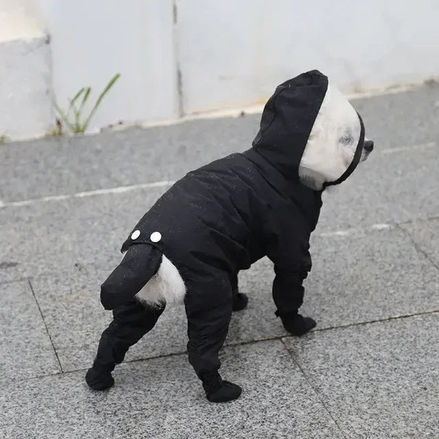 Raincoat For Small Medium large Dog Cat Waterproof All-inclusive Pet Cloak Costume Dog Rainy Day Keep Dry Rain Boots Clothes