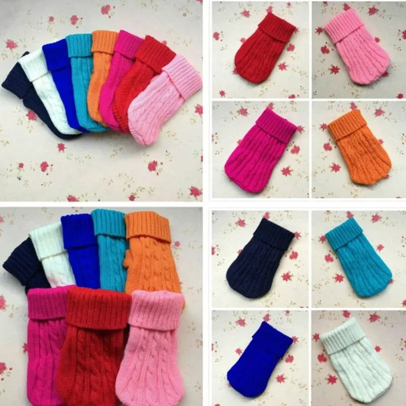 Warm Soft Dog Jacket Sweater Pet Jackets Pet Clothes Winter Puppy Clothes Pet Cat Sweater Jacket Kitten Clothes