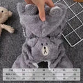 Winter Autumn Warm Four Legged Pet Clothes Fleece Lined Thickened Outfits For Cats Golden Gradient Ragdoll Small To Medium Dogs