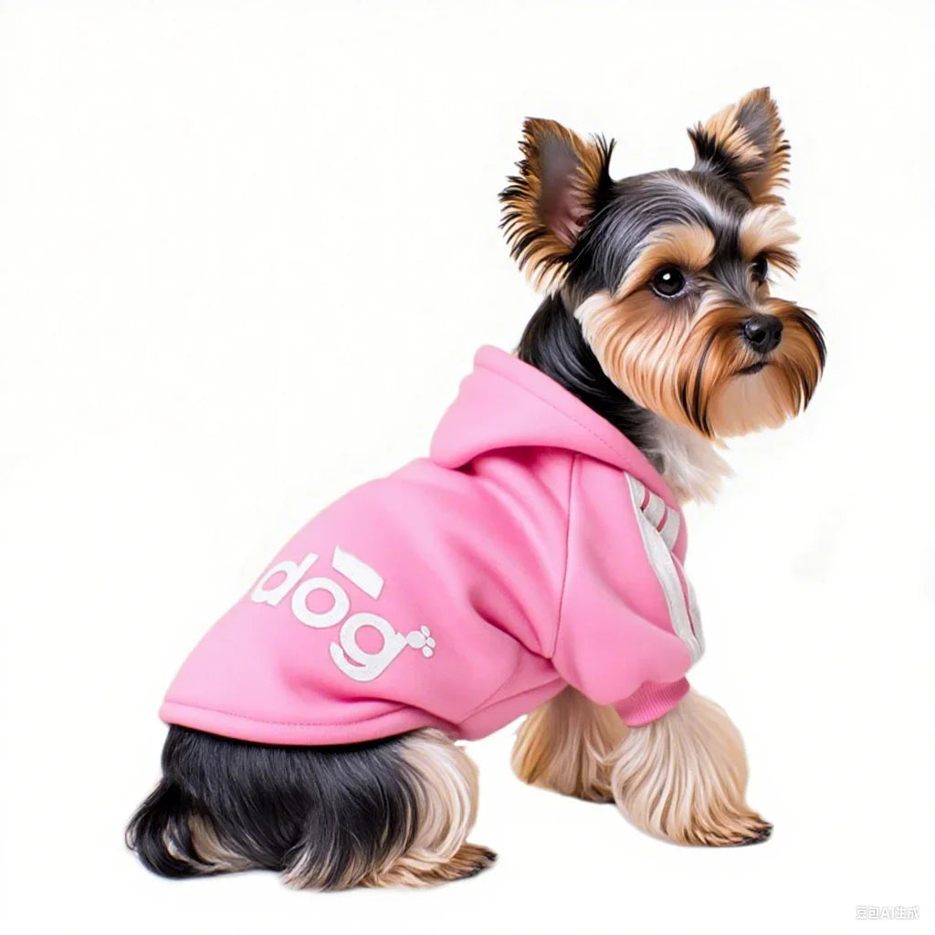 Pet Sports Costumes, Dog Hoodies Puppy Sweatshirts Spring Autumn Clothes for Small Medium Large Dogs Yorkie Bulldog Pitbull