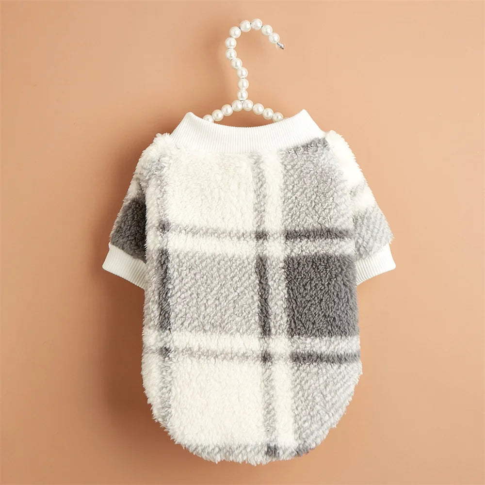 Totems Print Puppy Dog Sweater for Small Dogs Winter Warm Pet Hoodie Clothes Poodle Schnauzer Bichon Pullovers mascotas Clothing