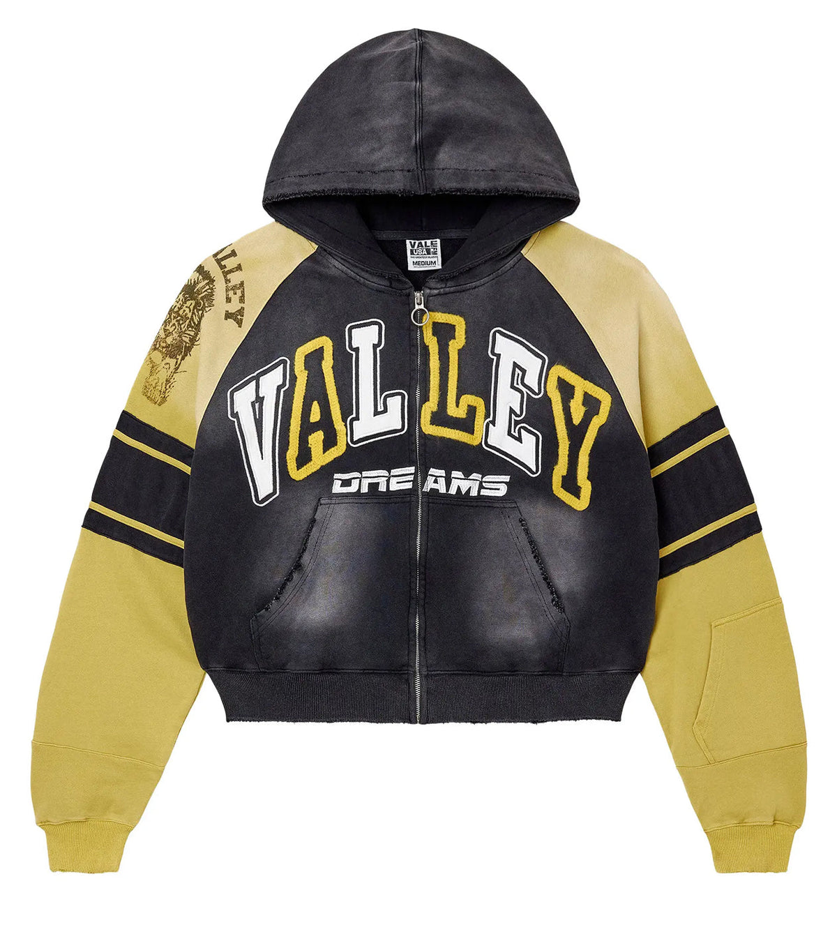 Vale Forever Lethal Zip Up Hoodie Black
