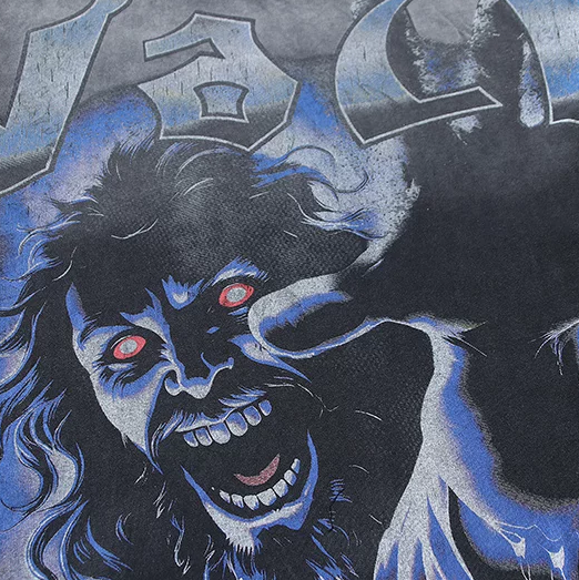 Vale Forever VALE Devil Graphic Washed Vintage Tee