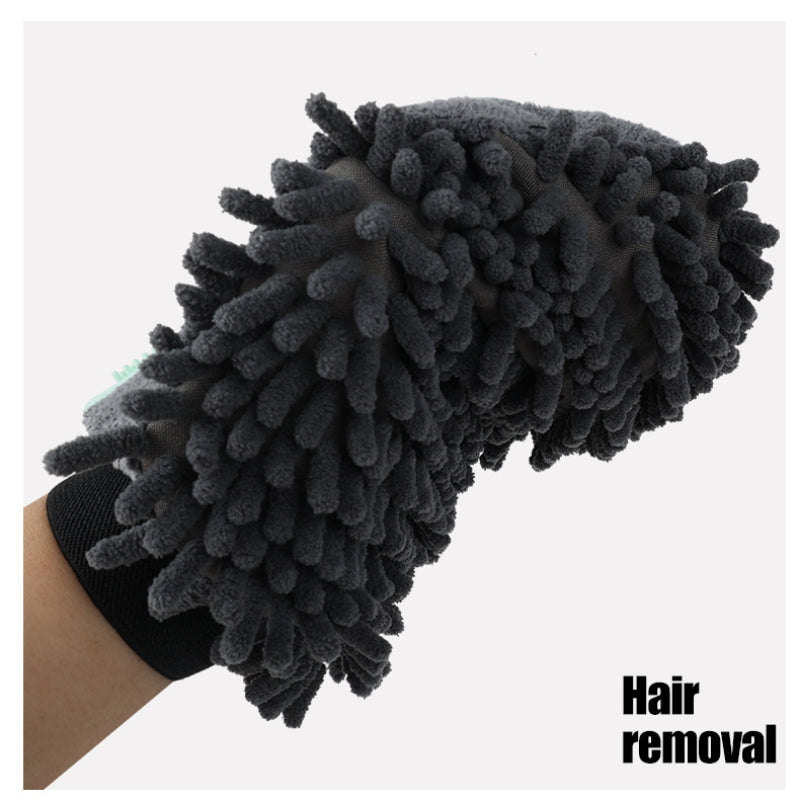 Pet Bathing Brush 2-in-1 Grooming Glove Elegant Dog Grooming Tool For Brushing,