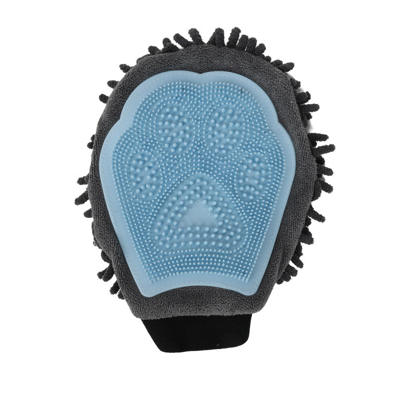 Pet Bathing Brush 2-in-1 Grooming Glove Elegant Dog Grooming Tool For Brushing,
